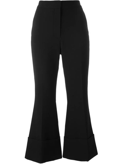 Stella Mccartney Woman Gilda Wool-blend Bootcut Pants Black