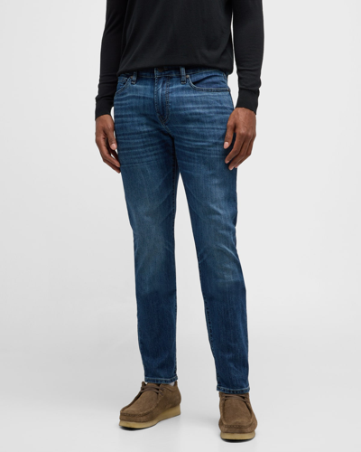 7 For All Mankind Slimmy Luxe Performance Plus Slim Fit Pants In Flash