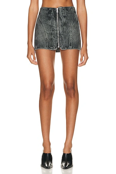 Grlfrnd Rey Racer Skirt In Griffith