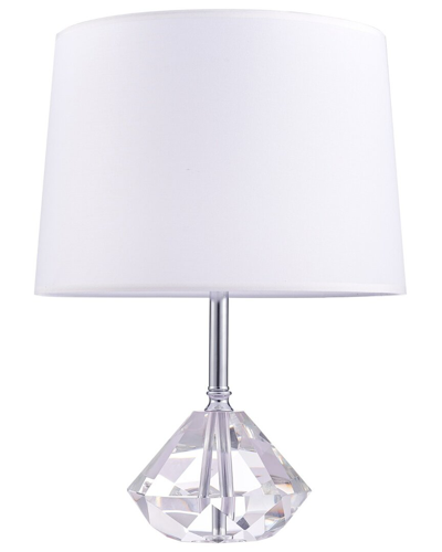 Shop Pasargad Home Tortona Table Lamp In White