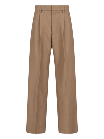 Shop Filippa K Tailored Pants "darcey" In Brown