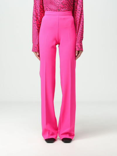 Shop Pinko Pants  Woman Color Fuchsia