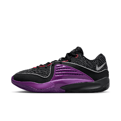 Shop Nike Men's Kd16 Basketball Shoes In Black