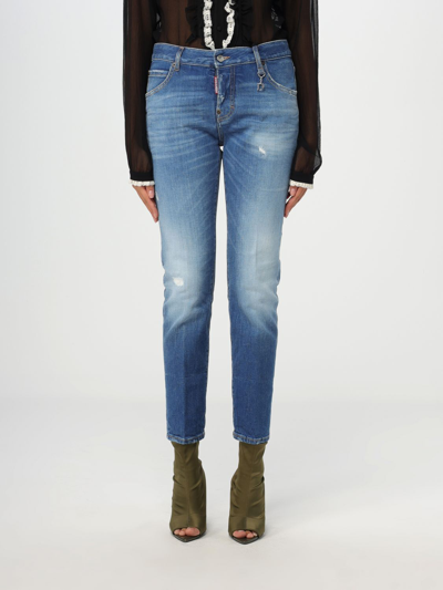 Shop Dsquared2 Jeans In Denim