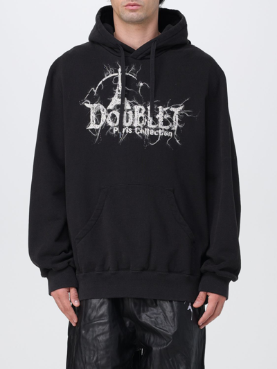 Shop Doublet Sweatshirt  Men Color Black