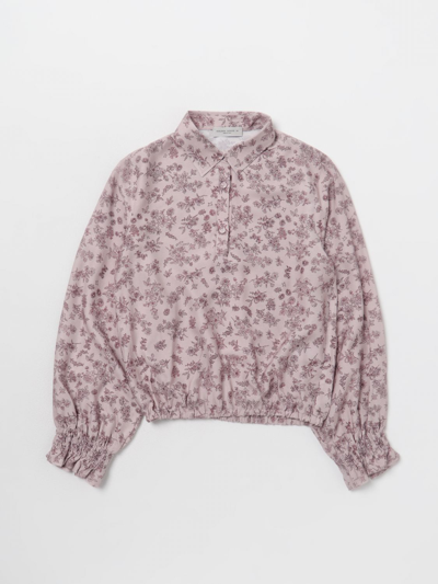 Golden Goose Floral-printed Blouse In Grey