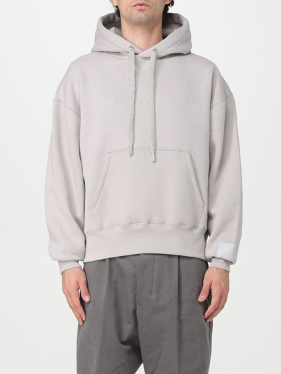 Shop Ami Alexandre Mattiussi Sweatshirt Ami Paris Men Color Grey