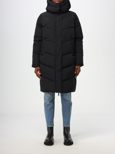 Shop Calvin Klein Coat  Woman Color Black