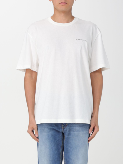 Shop Ih Nom Uh Nit T-shirt  Men Color White