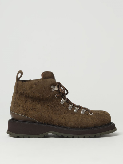Buttero Canalone Pedula-style Leather Boots In Military