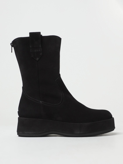 Paloma Barceló Flat Ankle Boots Paloma Barcelò Woman Color Black In Black