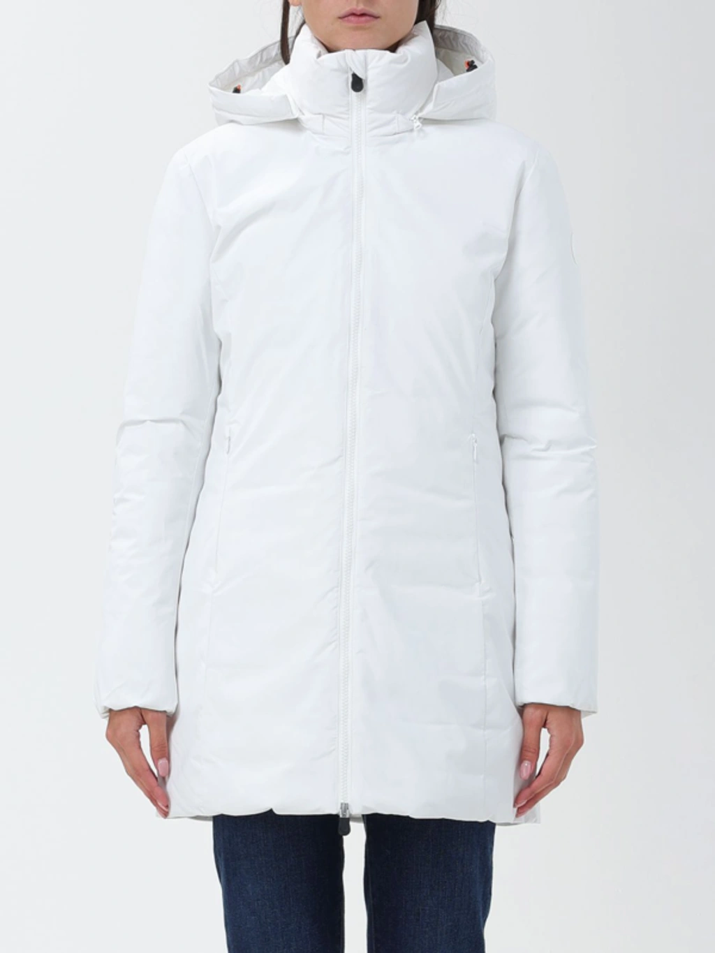 Save The Duck Jacket Woman In White | ModeSens