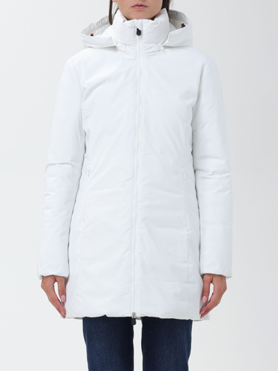 Shop Save The Duck Jacket  Woman Color White