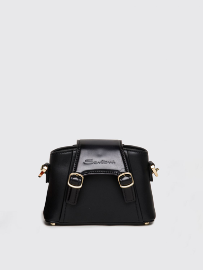 Shop Santoni Mini Bag  Woman Color Black