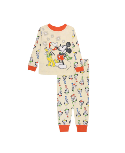 Shop Disney Toddler Boys Mickey Mouse Top And Pajama, 2 Piece Set In Assorted