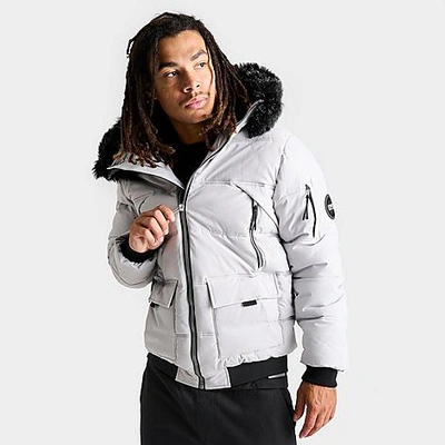 Shop Supply And Demand Men's Taymore Short Parka In Grey