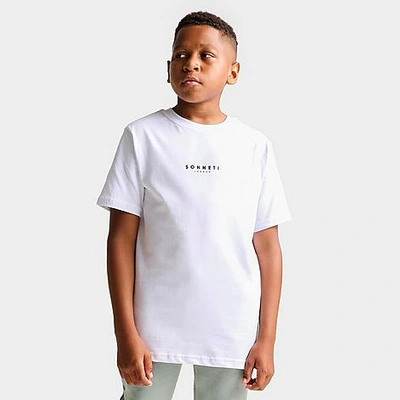 Shop Sonneti Kids' Core London T-shirt In White