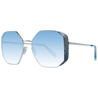 Shop Atelier Swarovski Silver  Sunglasses