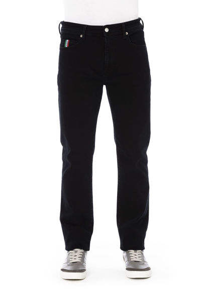 Shop Baldinini Trend Black Cotton Jeans & Pant