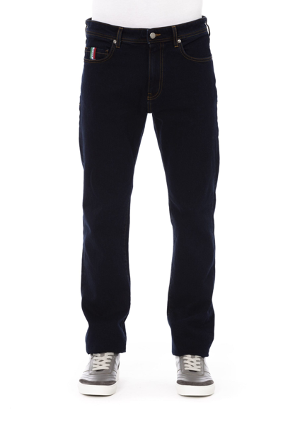 Shop Baldinini Trend Blue Cotton Jeans & Pant