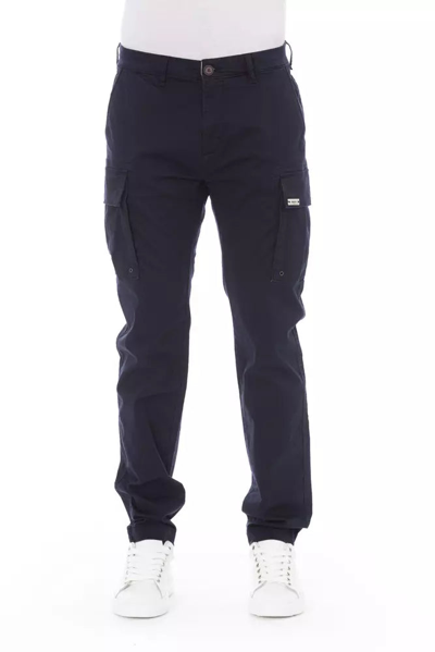 Baldinini Trend Chic Cargo Trousers For Men's Men In Blue