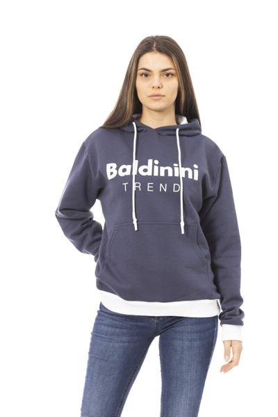 Shop Baldinini Trend Blue Cotton Sweater