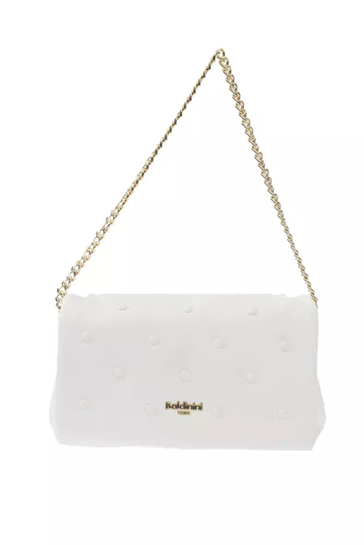 Shop Baldinini Trend White Polyurethane Crossbody Bag
