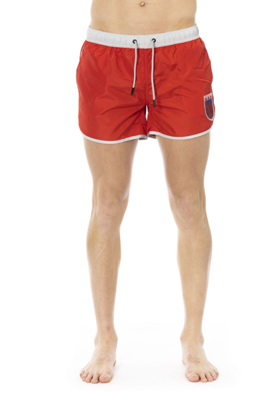 Bikkembergs Red Polyester Swimwear In Red