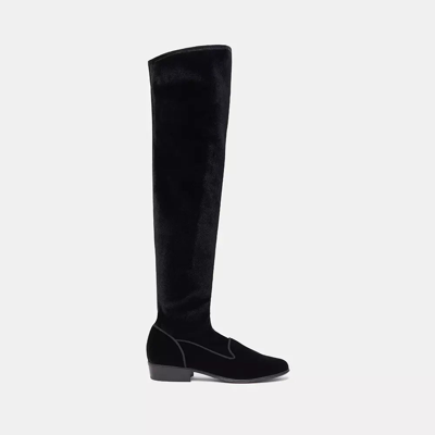 Shop Charles Philip Black Leather Boot