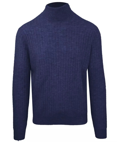 Shop Malo Blue Wool Sweater