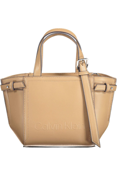 Handbag Calvin Klein Brown in Not specified - 27069384