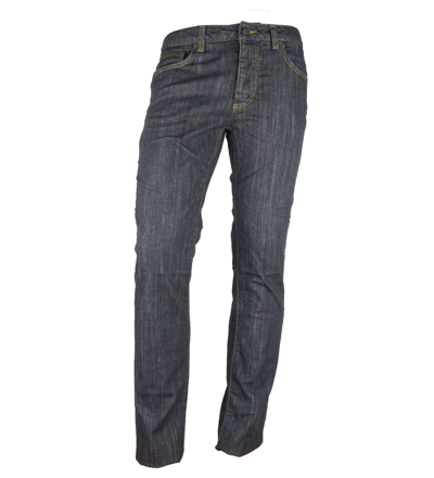 Shop Cavalli Class Gray Cotton Jeans & Pant