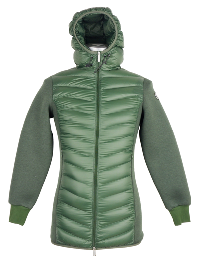 Shop Centogrammi Green Nylon Jackets & Coat