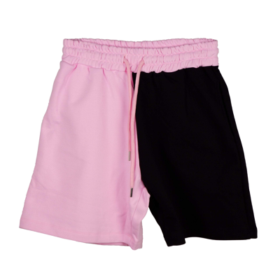Comme Des Fuckdown Pink Cotton Short In Pink