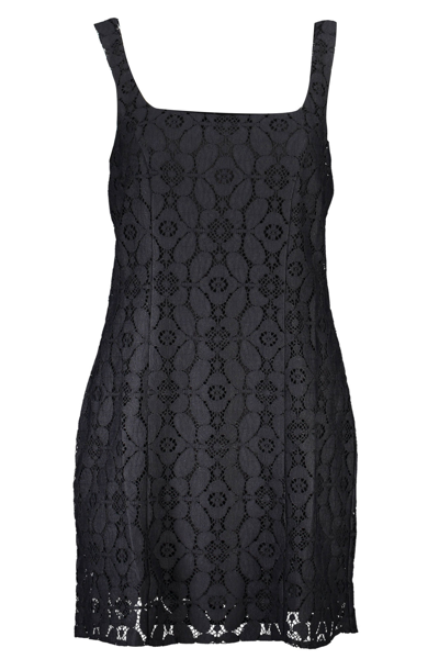 Shop Desigual Black Polyester Dress