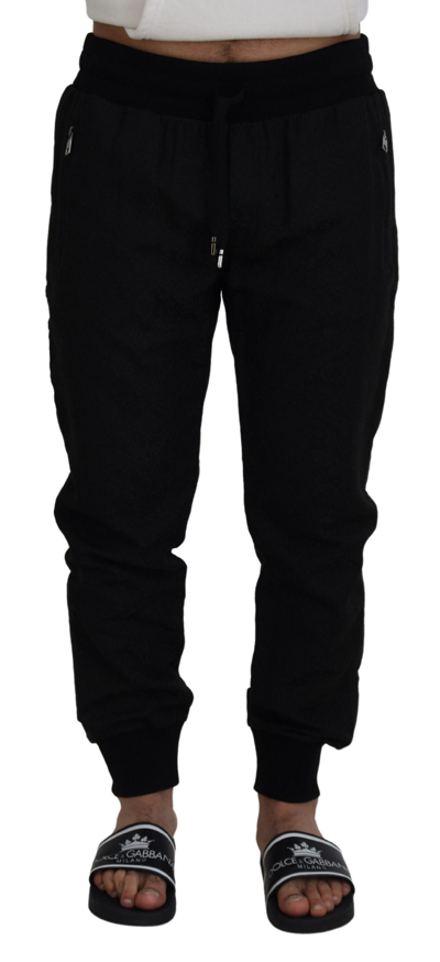 Shop Dolce & Gabbana Black  Casual Jogger Pants