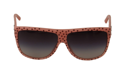 Shop Dolce & Gabbana Brown Stars Acetate Frame  Shades Sunglasses