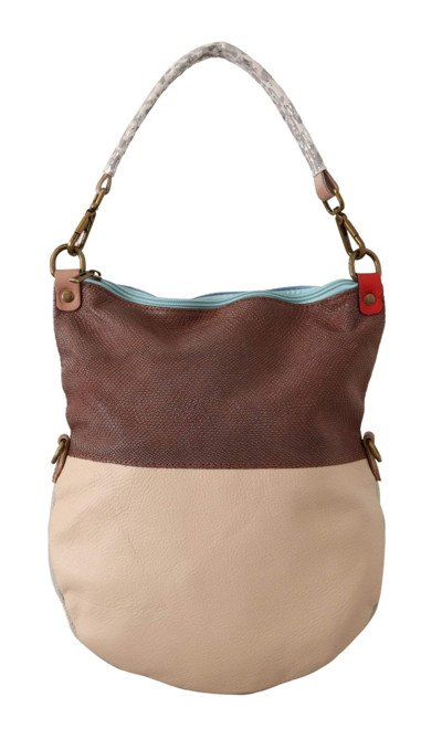Shop Ebarrito Multicolor Genuine Leather Shoulder Tote  Handbag