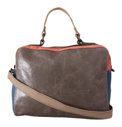 Shop Ebarrito Multicolor Genuine Leather Shoulder Strap Messenger Bag