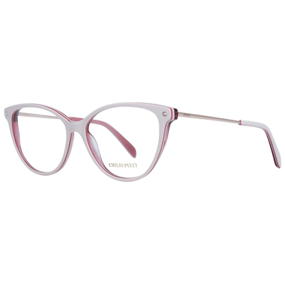 Shop Emilio Pucci Pink  Optical Frames