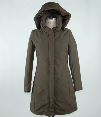 Emilio Romanelli Brown Polyester Jackets & Coat In Brown