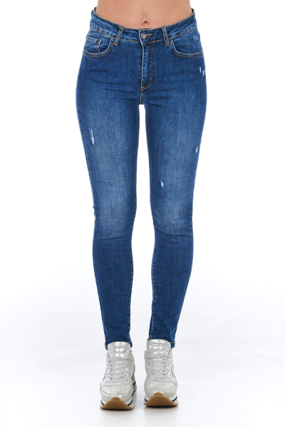 Shop Frankie Morello Blue Jeans & Pant