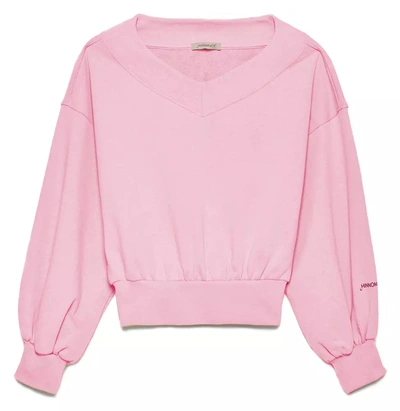 Shop Hinnominate Pink Cotton Sweater