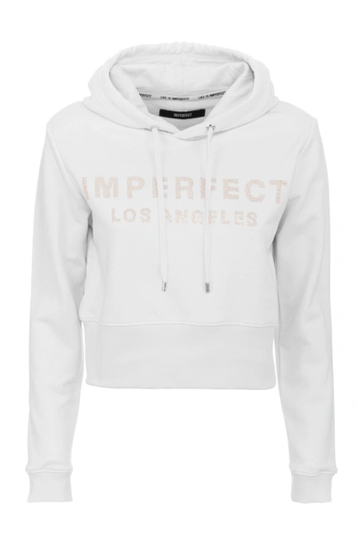 Shop Imperfect White Cotton Sweater