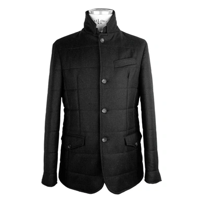 Shop Made In Italy Black Wool Jacket