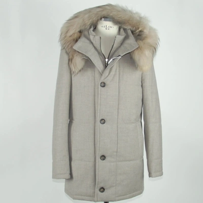 Shop Made In Italy Gray Wool Jacket