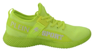 Shop Plein Sport Msc Sneakers Carter Yellow