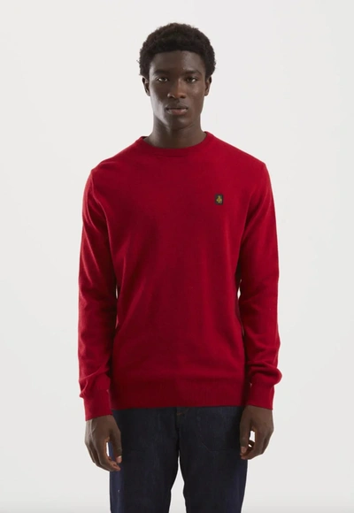 Shop Refrigiwear Red Wool Sweater