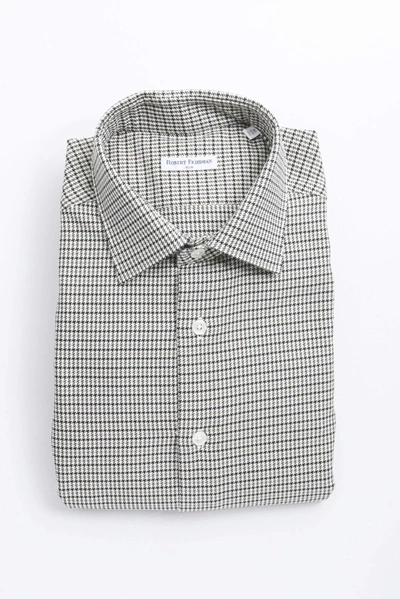Shop Robert Friedman Beige Cotton Shirt