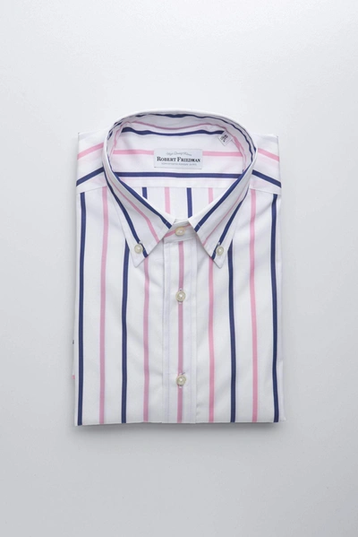 Robert Friedman White Cotton Shirt In White